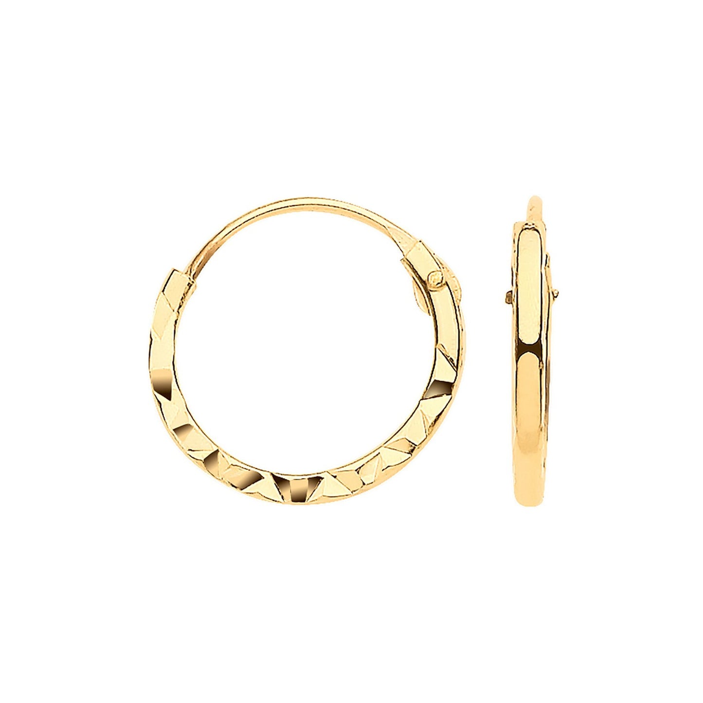 Yellow Gold 10mm D/c Sleepers