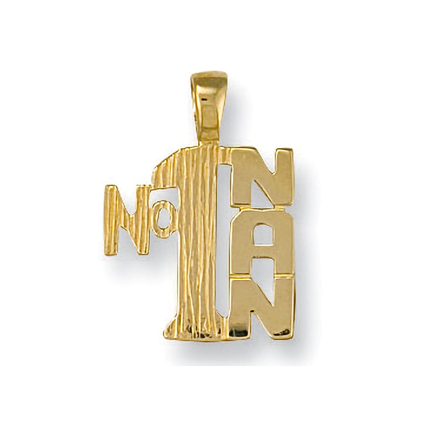 Yellow Gold No:1 Nan Pendant