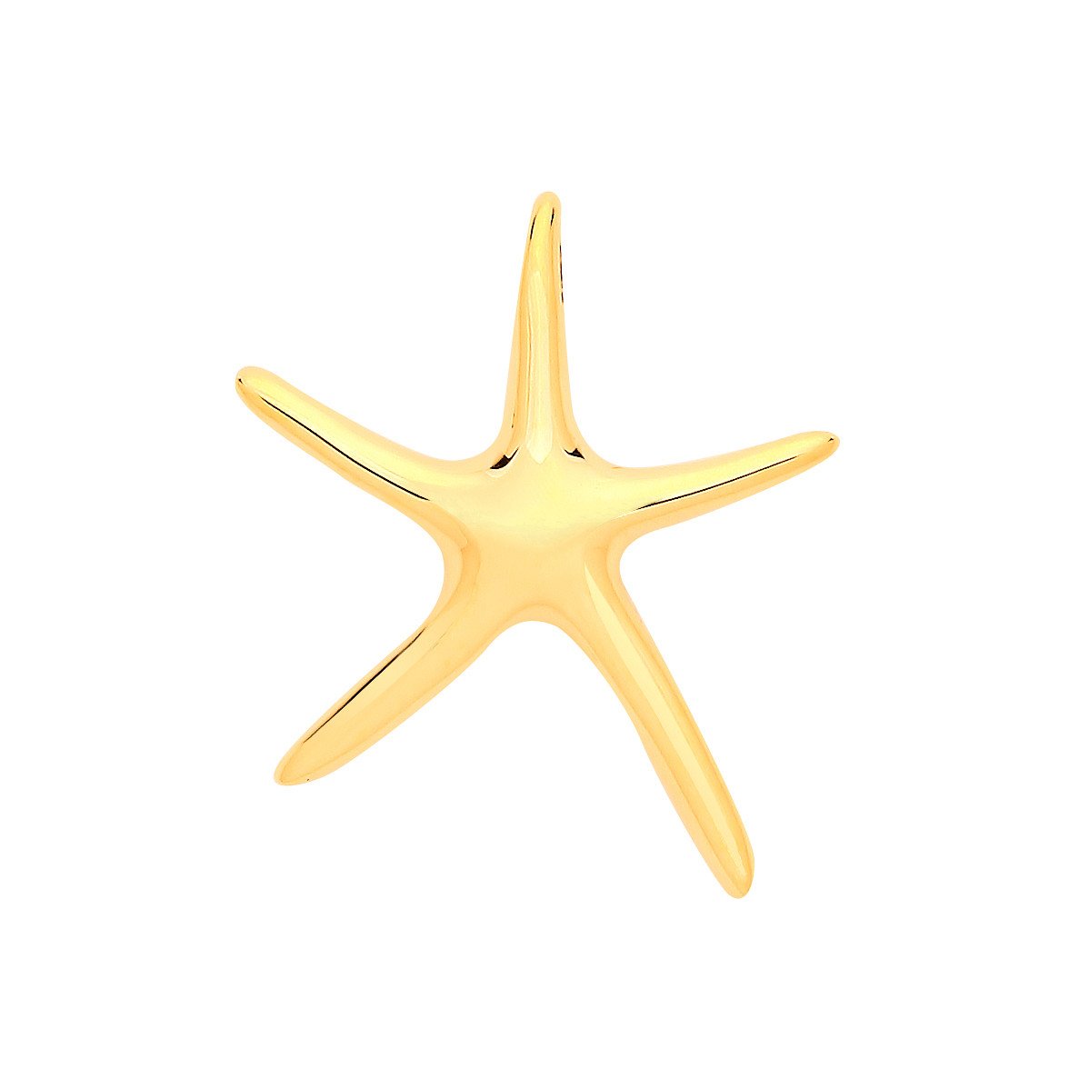 Yellow Gold Starfish Pendant