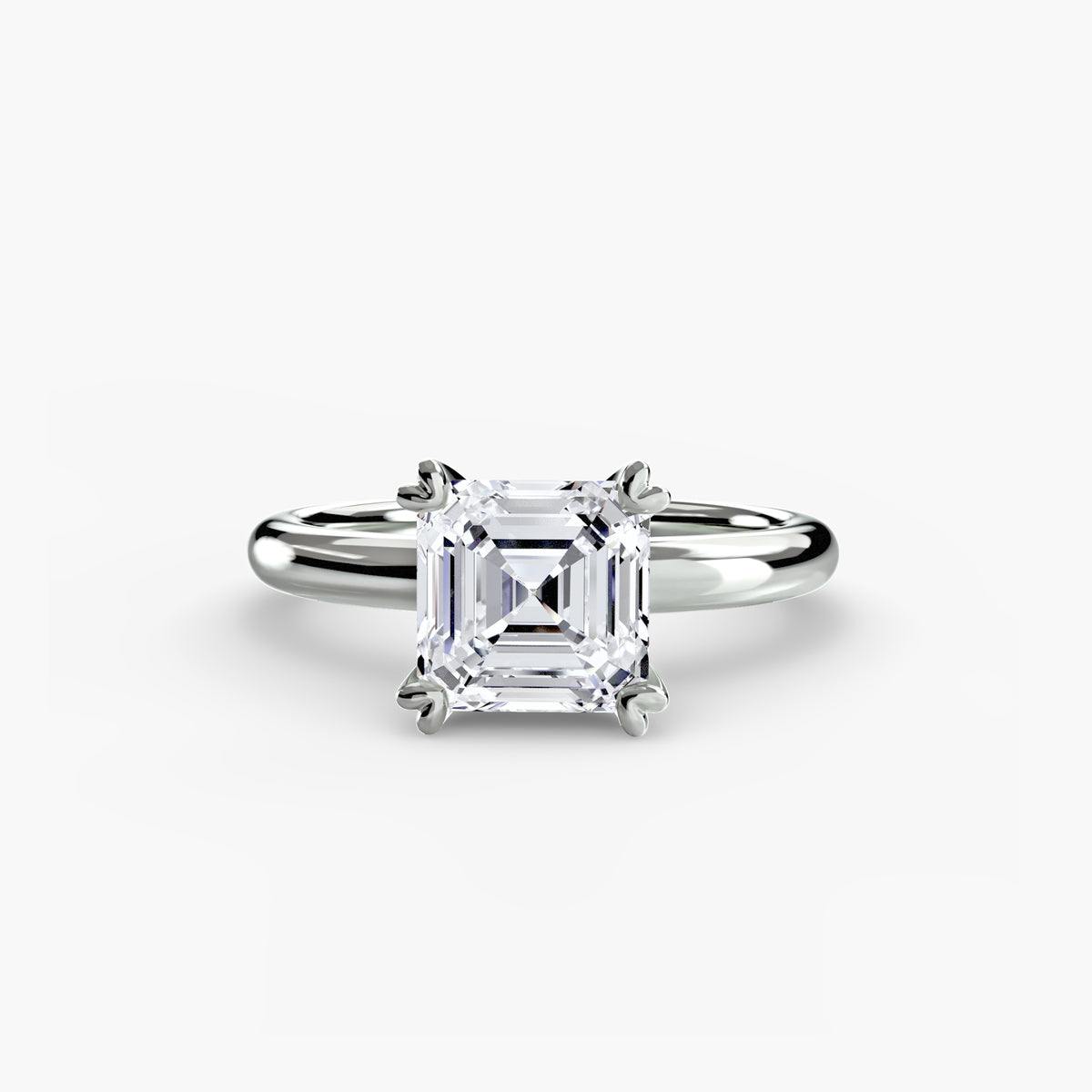 Solitaire Engagement Ring 0.50ct–3.00ct for Women with 2.40mm Band in a Timeless Classic Wedding Style | Imperial Time