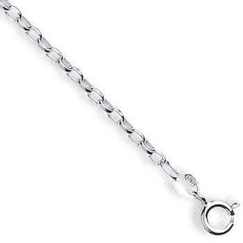 Silver Oval Belcher Anklet - Luxury Watch - Certified Authentic - Swiss Made - UK Stock – Luxury Watch by Imperial Tim