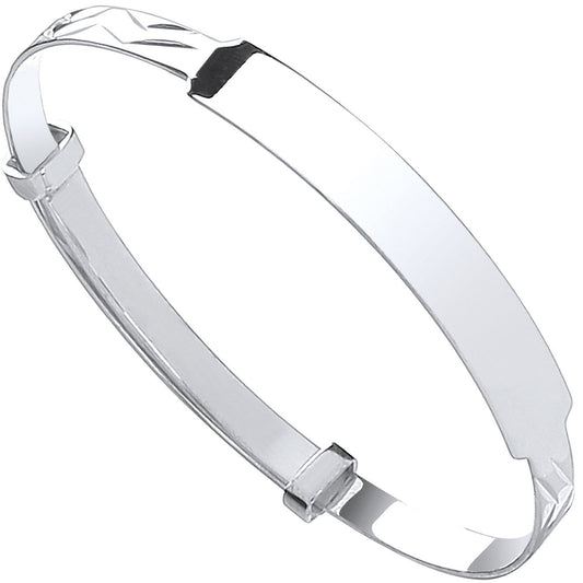 Silver Baby Expandable Id Bangle - Luxury Watch - Certified Authentic - Swiss Made - UK Stock – Luxury Watch by Imperi