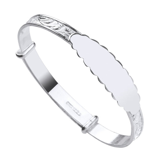 Silver Id Expandable Baby Bangle - Luxury Watch - Certified Authentic - Swiss Made - UK Stock – Luxury Watch by Imperi