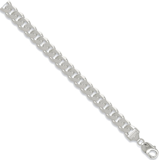 Silver 11mm Curb Chain - Fine Necklace - Certified Authentic - Swiss Made - UK Stock – Luxury Jewellery by Imperial Ti