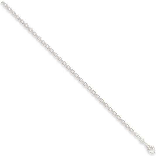 Silver 3.2mm Diamond Cut Belcher Chain - Fine Necklace - Certified Authentic - Swiss Made – Luxury Jewellery by Imperi