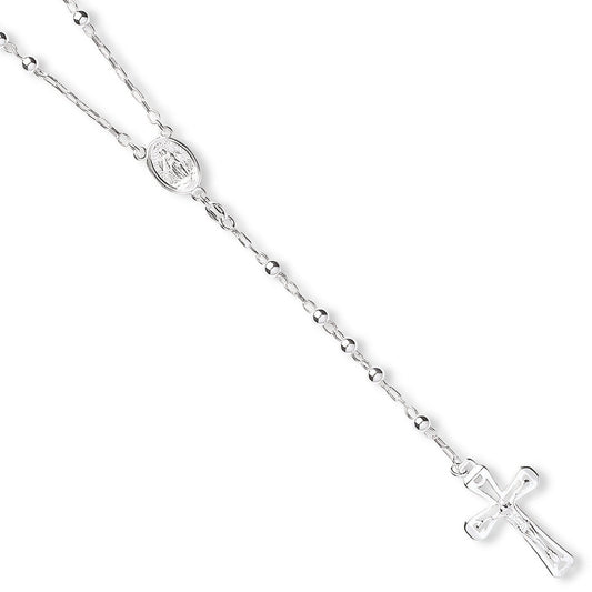 Silver Rosary Beads 24" - Luxury Watch - Certified Authentic - Swiss Made - UK Stock – Luxury Watch by Imperial Time U