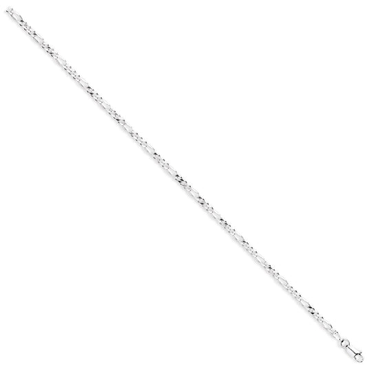 Silver 3mm Figaro Chains - Fine Necklace - Certified Authentic - Swiss Made - UK Stock – Luxury Jewellery by Imperial