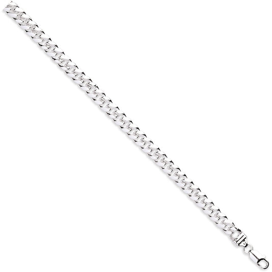 Silver 8.5mm Dome Cuban Link Chain/Gents Bracelet - Fine Bracelet - Certified Authentic – Luxury Jewellery by Imperial