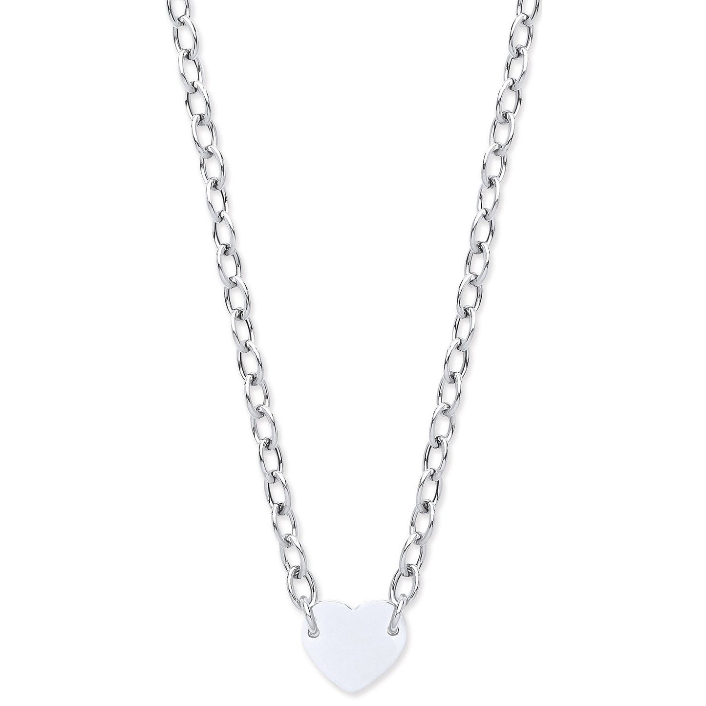 Silver Heart Bracelet/Necklace - Fine Bracelet - Certified Authentic - Swiss Made - UK Stock – Luxury Jewellery by Imp