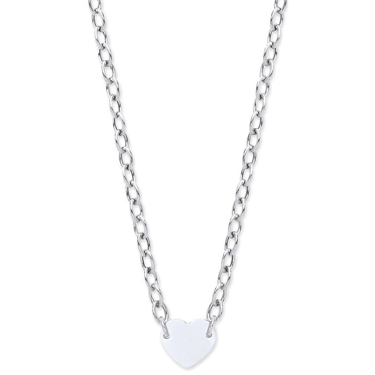 Silver Heart Bracelet/Necklace - Fine Bracelet - Certified Authentic - Swiss Made - UK Stock – Luxury Jewellery by Imp