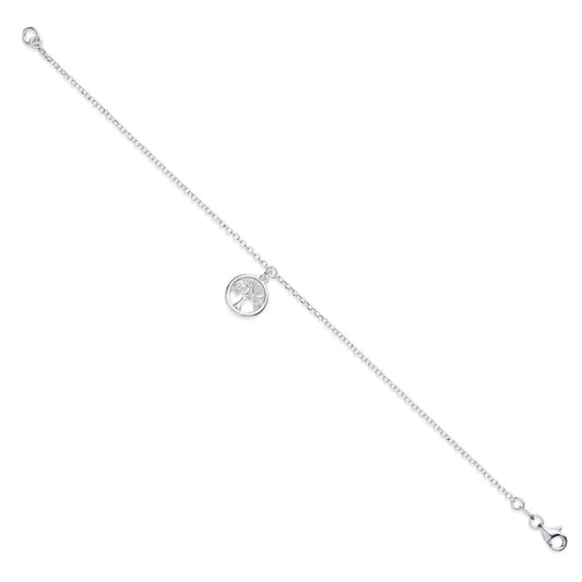 Silver Tree of Life Bracelet/Necklace 16" - Fine Bracelet - Certified Authentic - Swiss Made – Luxury Jewellery by Imp