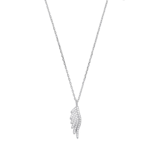 Silver Angel Wing 16" Necklace/Ladies Bracelet - Fine Bracelet - Certified Authentic – Luxury Jewellery by Imperial Ti