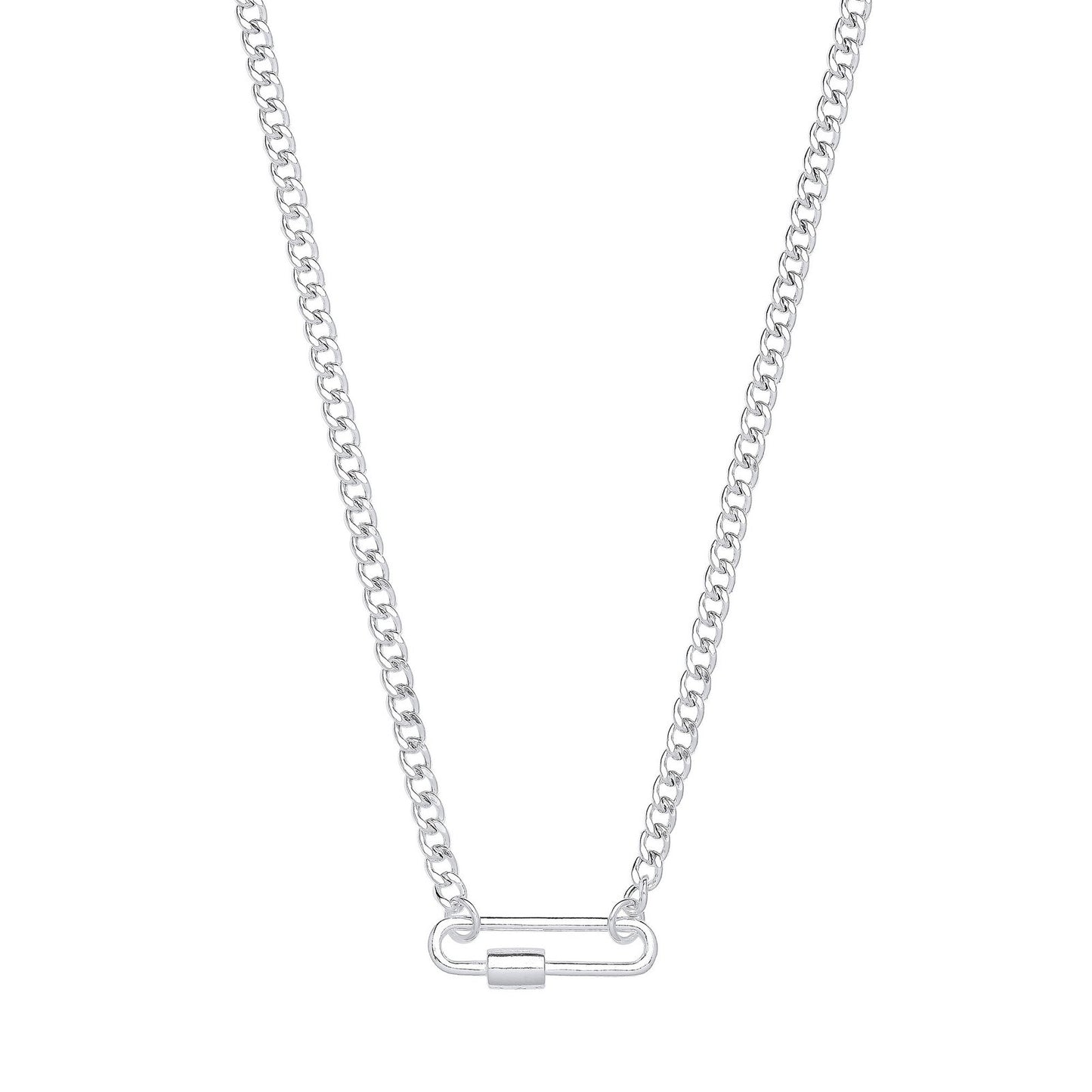 Silver Screw Clasp Paper Clip Necklace/Bracelet - Fine Bracelet - Certified Authentic – Luxury Jewellery by Imperial T