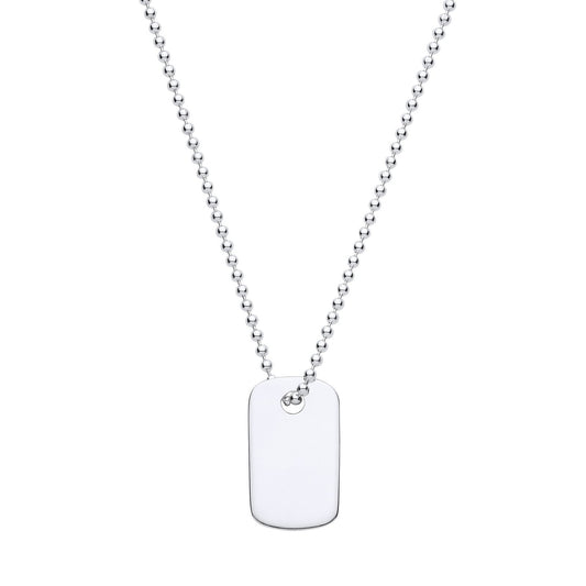 Silver Dog Tag - Luxury Watch - Certified Authentic - Swiss Made - UK Stock - Insured Deliver – Luxury Watch by Imperi