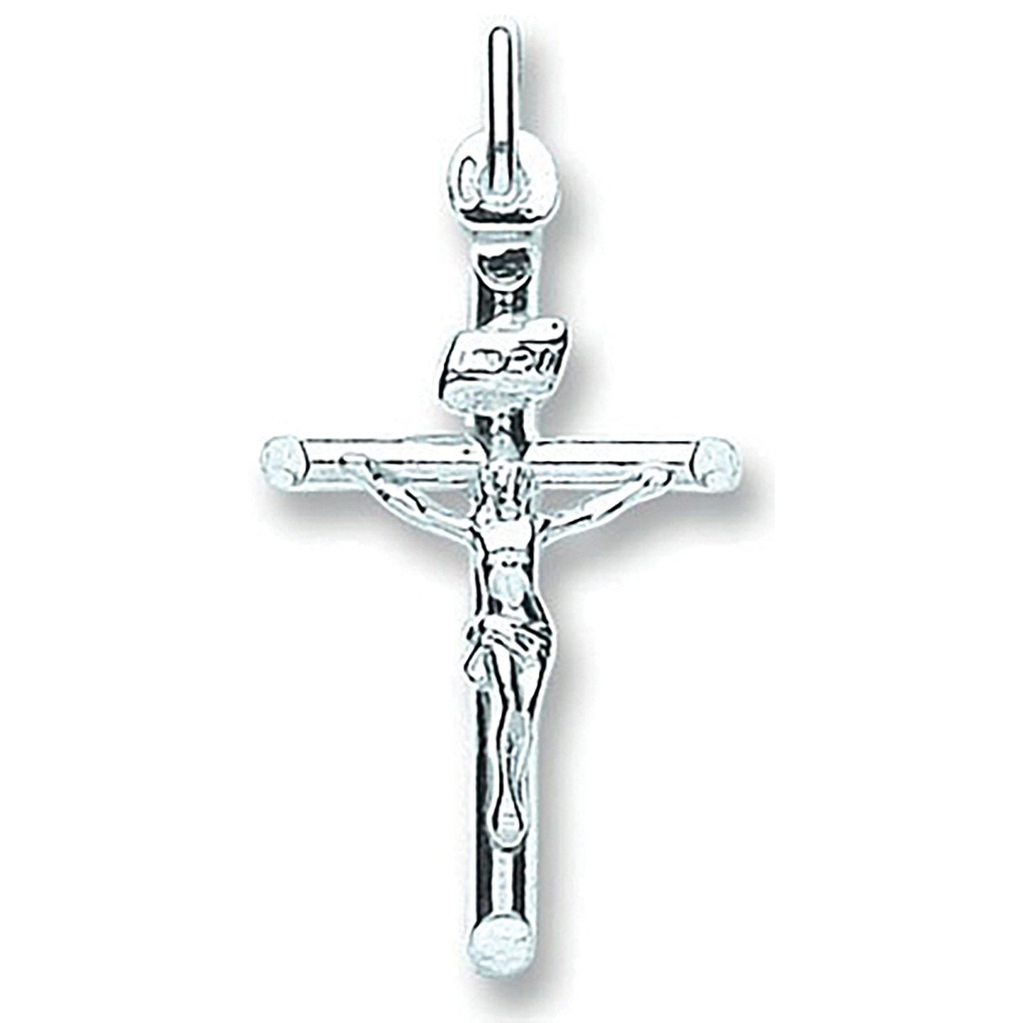 Silver Tubed Crucifix - Luxury Watch - Certified Authentic - Swiss Made - UK Stock - Insured – Luxury Watch by Imperia