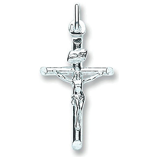 Silver Tubed Crucifix - Luxury Watch - Certified Authentic - Swiss Made - UK Stock - Insured – Luxury Watch by Imperia