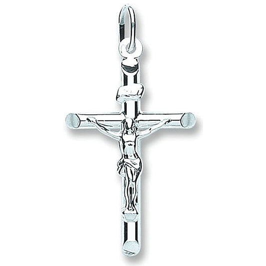 Silver Tubed Crucifix - Luxury Watch - Certified Authentic - Swiss Made - UK Stock - Insured – Luxury Watch by Imperia