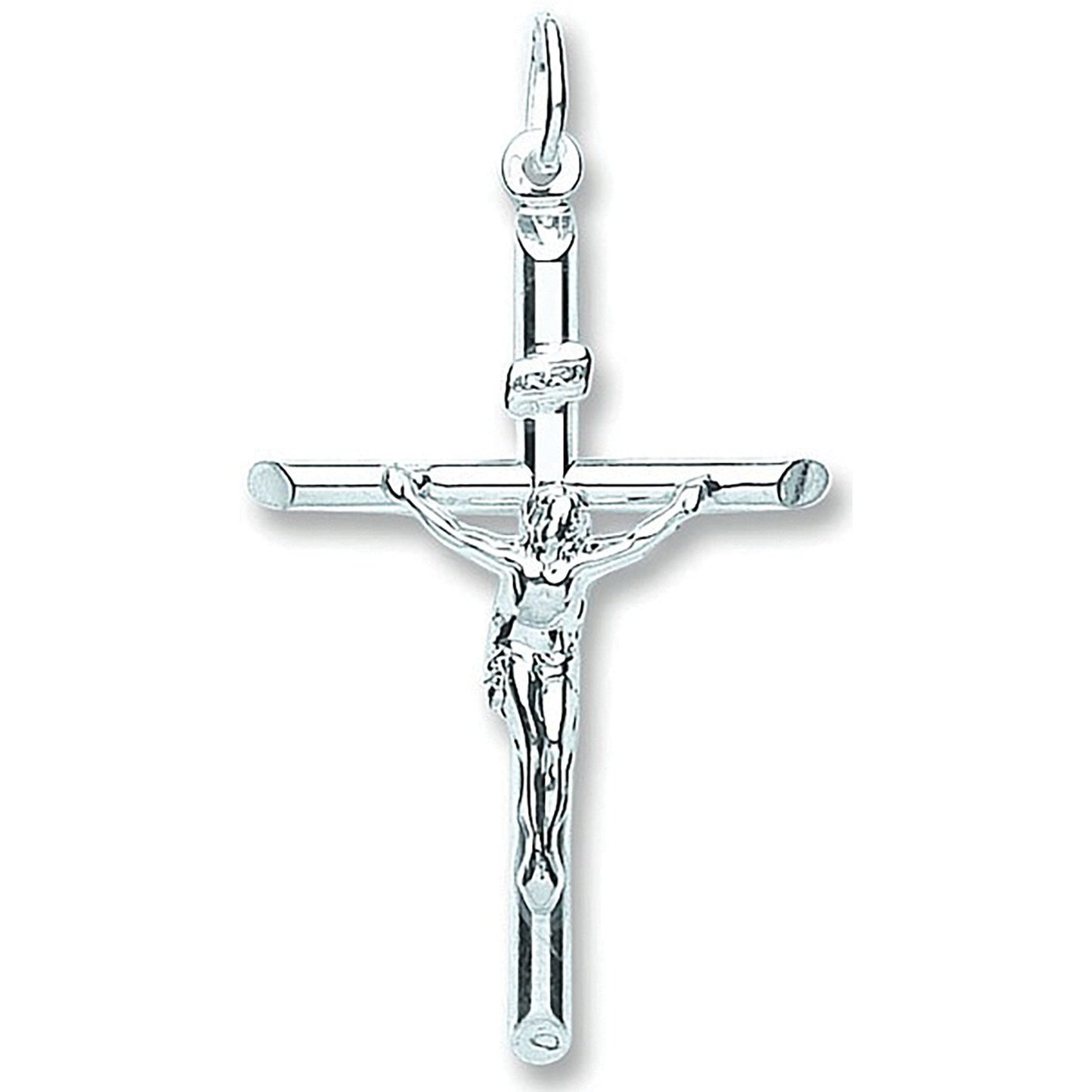 Silver Tubed Crucifix - Luxury Watch - Certified Authentic - Swiss Made - UK Stock - Insured – Luxury Watch by Imperia