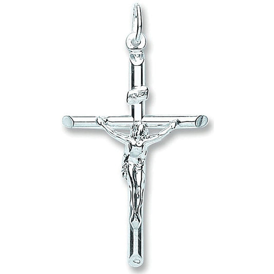 Silver Tubed Crucifix - Luxury Watch - Certified Authentic - Swiss Made - UK Stock - Insured – Luxury Watch by Imperia