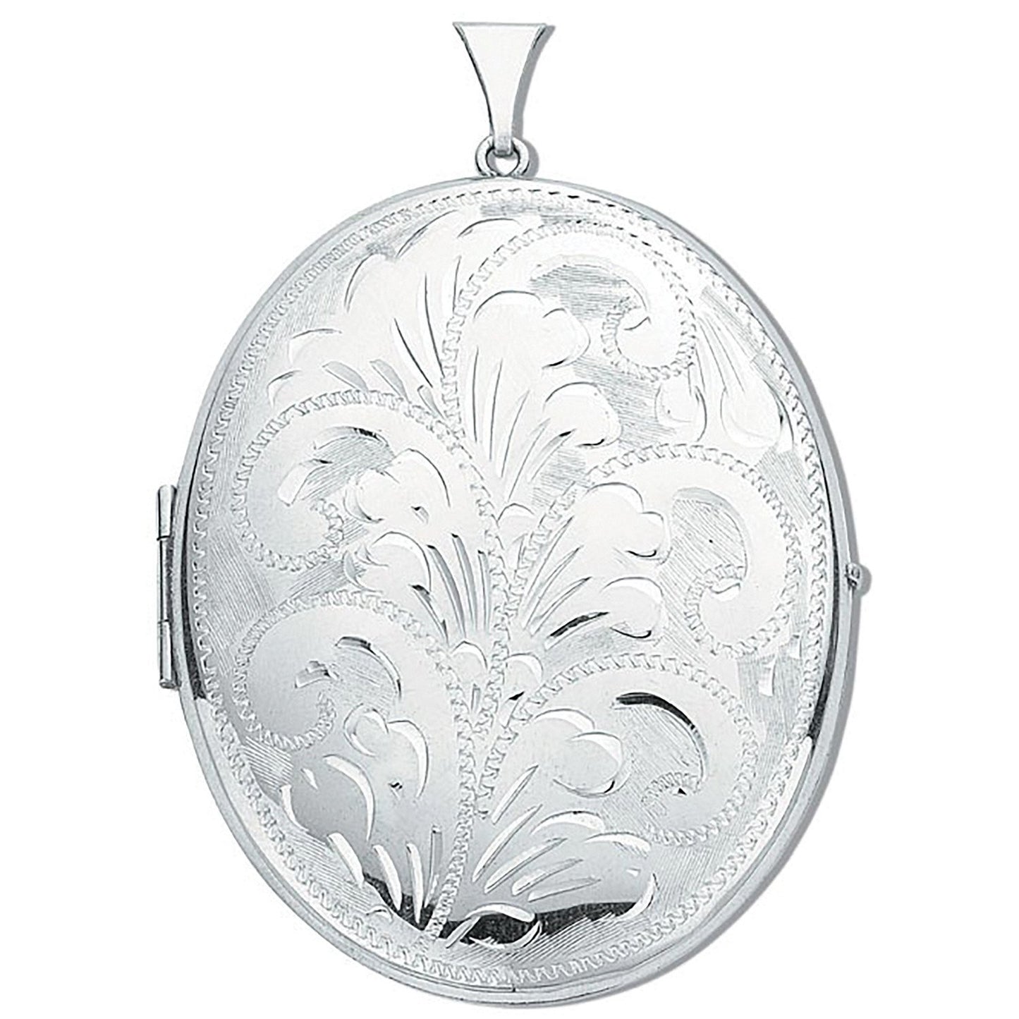 Silver Oval Locket - Luxury Watch - Certified Authentic - Swiss Made - UK Stock - Insured Del – Luxury Watch by Imperi
