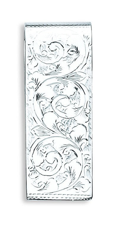 Silver Engraved Money Clip - Luxury Watch - Certified Authentic - Swiss Made - UK Stock – Luxury Watch by Imperial Tim