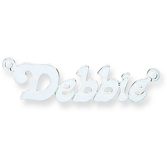 Silver Small Lazybones Nameplate with 16"/18"/20" Chain - Fine Necklace - Certified Authentic – Luxury Jewellery by Im