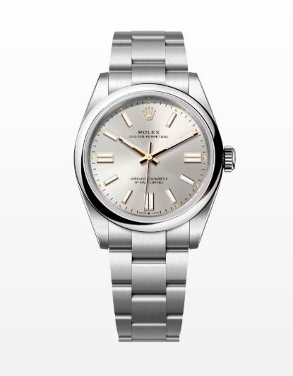 Rolex Oyster Perpetual 134300 Silver Dial Oyster Bracelet 2025 Luxury Mechanical Swiss Watch