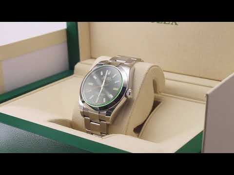 Rolex Milgauss 116400GV Black Dial 2021
