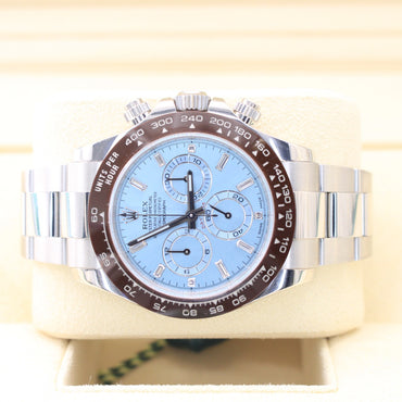 Rolex Daytona 116506 Platinum Baguette Diamond 2021