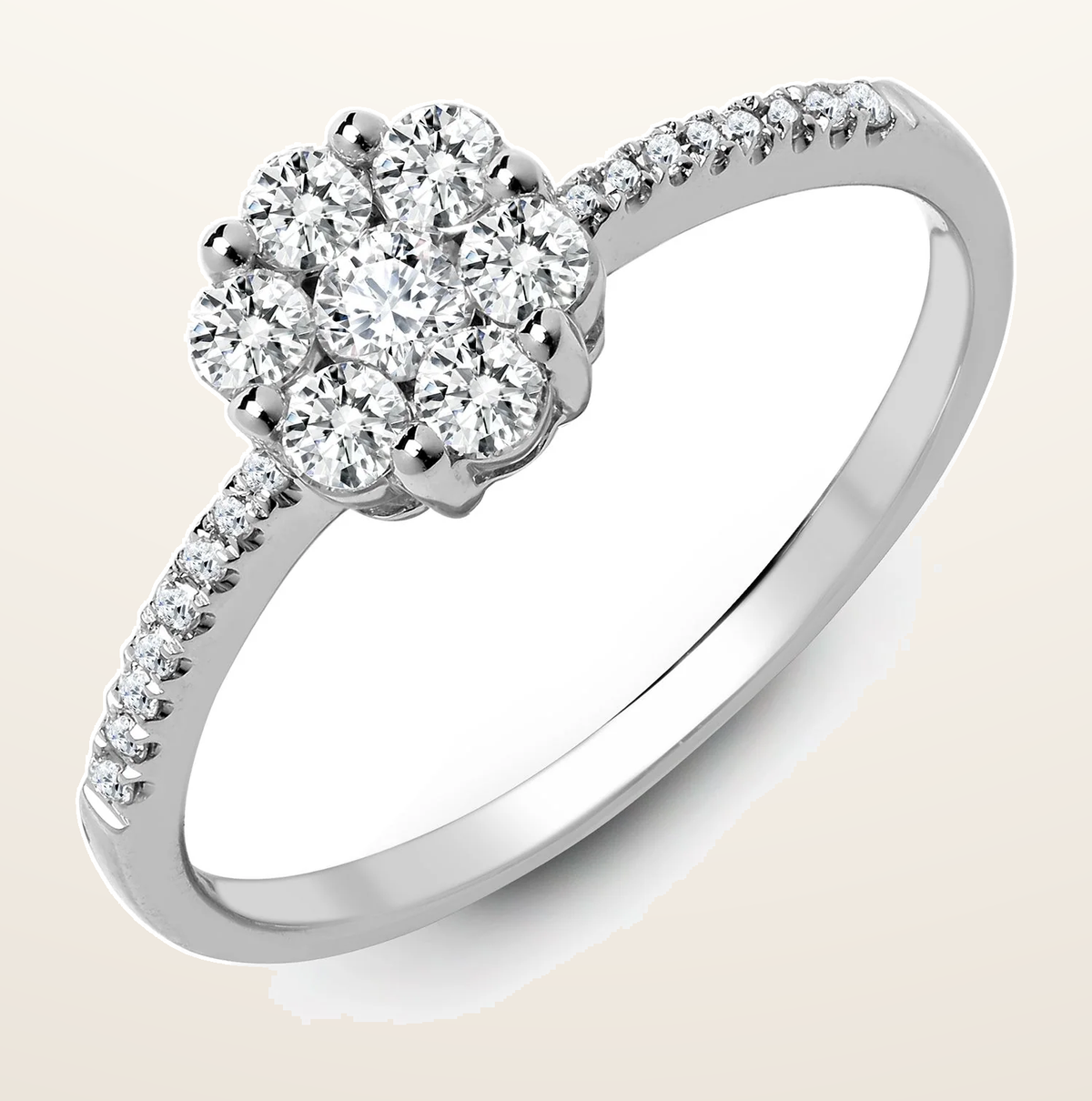 IT_ROLE:detail_crop | 18ct White 0.48ct Natural Diamond Ring