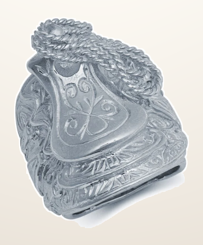 IT_ROLE:detail_crop | 925 Silver Saddle Ring