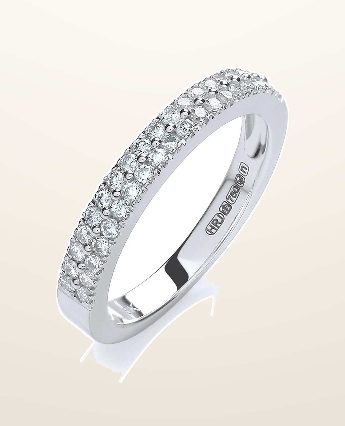 IT_ROLE:presentation_crop | 18ct White Gold 0.35ctw Diamond Eternity Ring