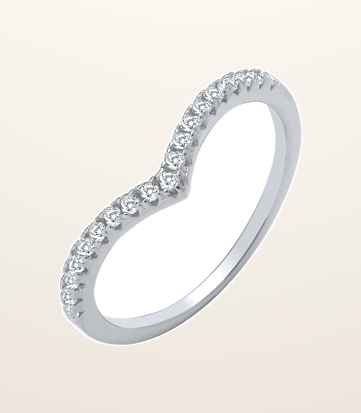 IT_ROLE:presentation_crop | Silver Wishbone Ring