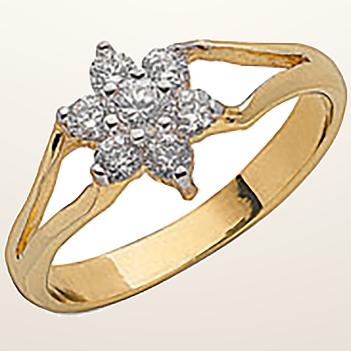 IT_ROLE:studio_clean | Yellow Gold Cubic Zirconia Baby Ring