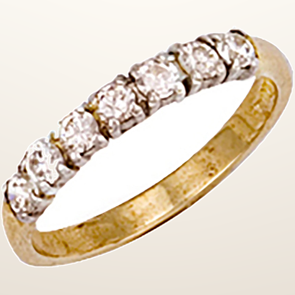 IT_ROLE:studio_clean | Yellow Gold Cubic Zirconia Ring
