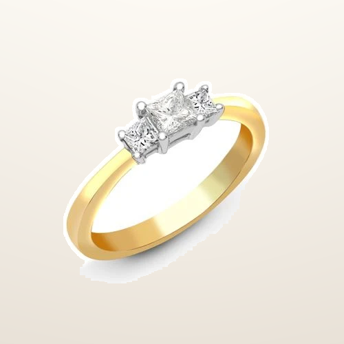 IT_ROLE:studio_clean | 18ct Yellow Gold 1ct Natural Diamond Ring