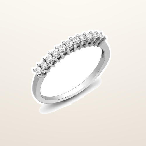 IT_ROLE:studio_clean | 9ct White Gold Natural Diamond Ring