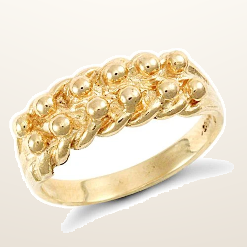 IT_ROLE:studio_clean | 9ct Yellow Gold Keeper Ring