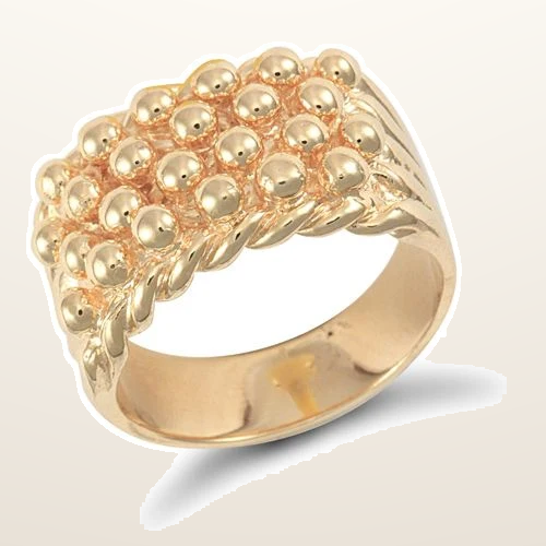 IT_ROLE:studio_clean | 9ct Yellow Gold Keeper Ring