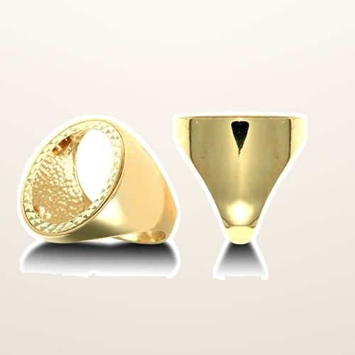 IT_ROLE:studio_clean | 9ct Yellow Gold Full Sovereign Ring