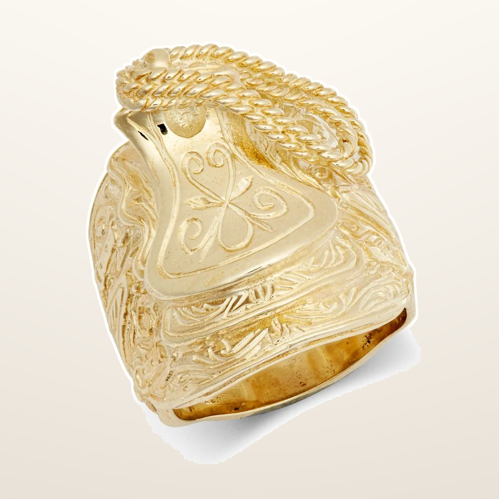 IT_ROLE:studio_clean | 9ct Yellow Saddle Ring
