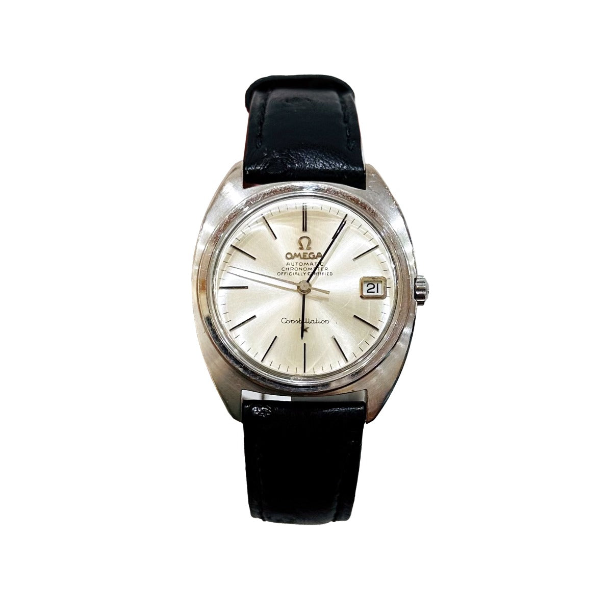 Omega Constellation 18k White Gold Vintage Watch