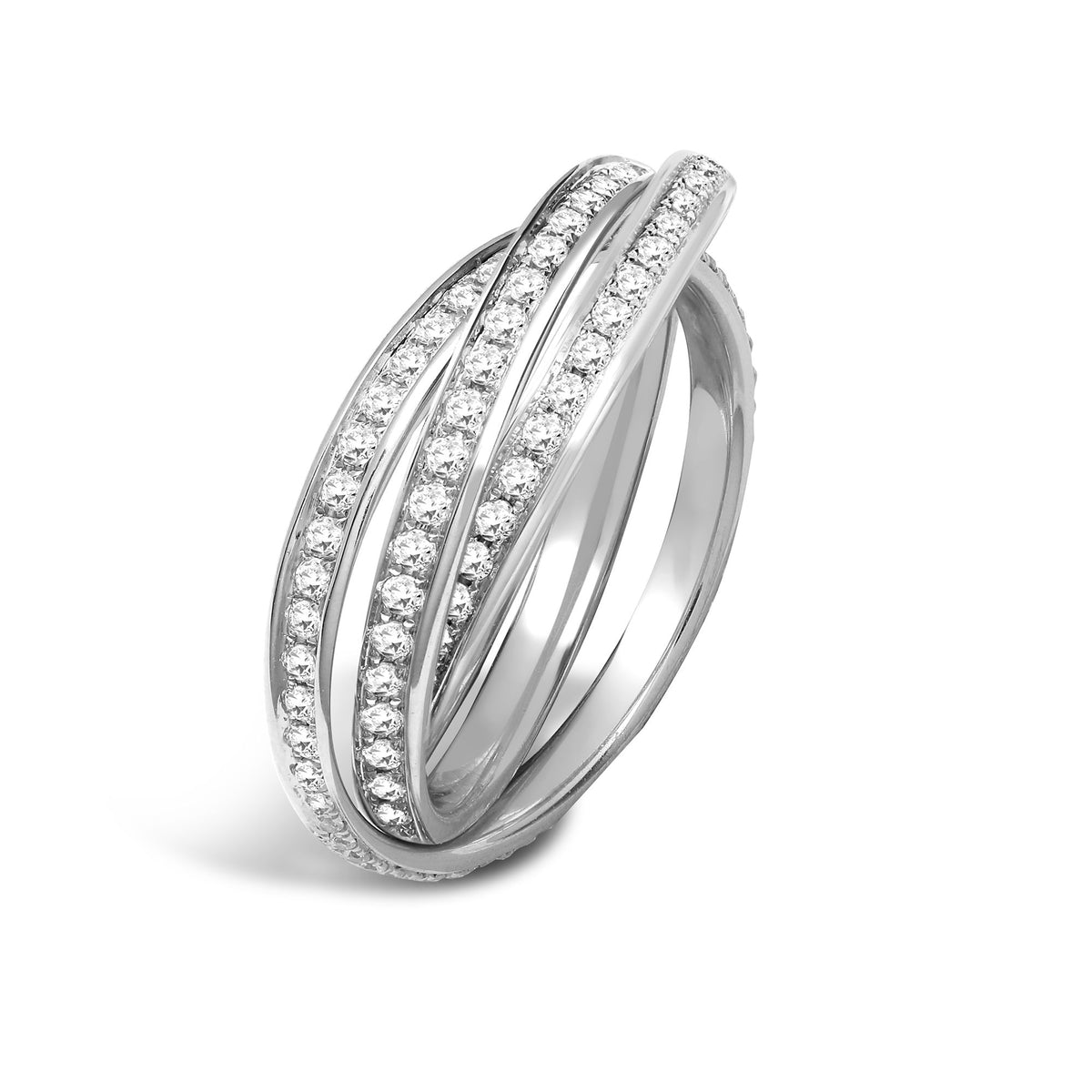 18ct White 0.82ct 2mm RWR Full Set (18R868) – product view