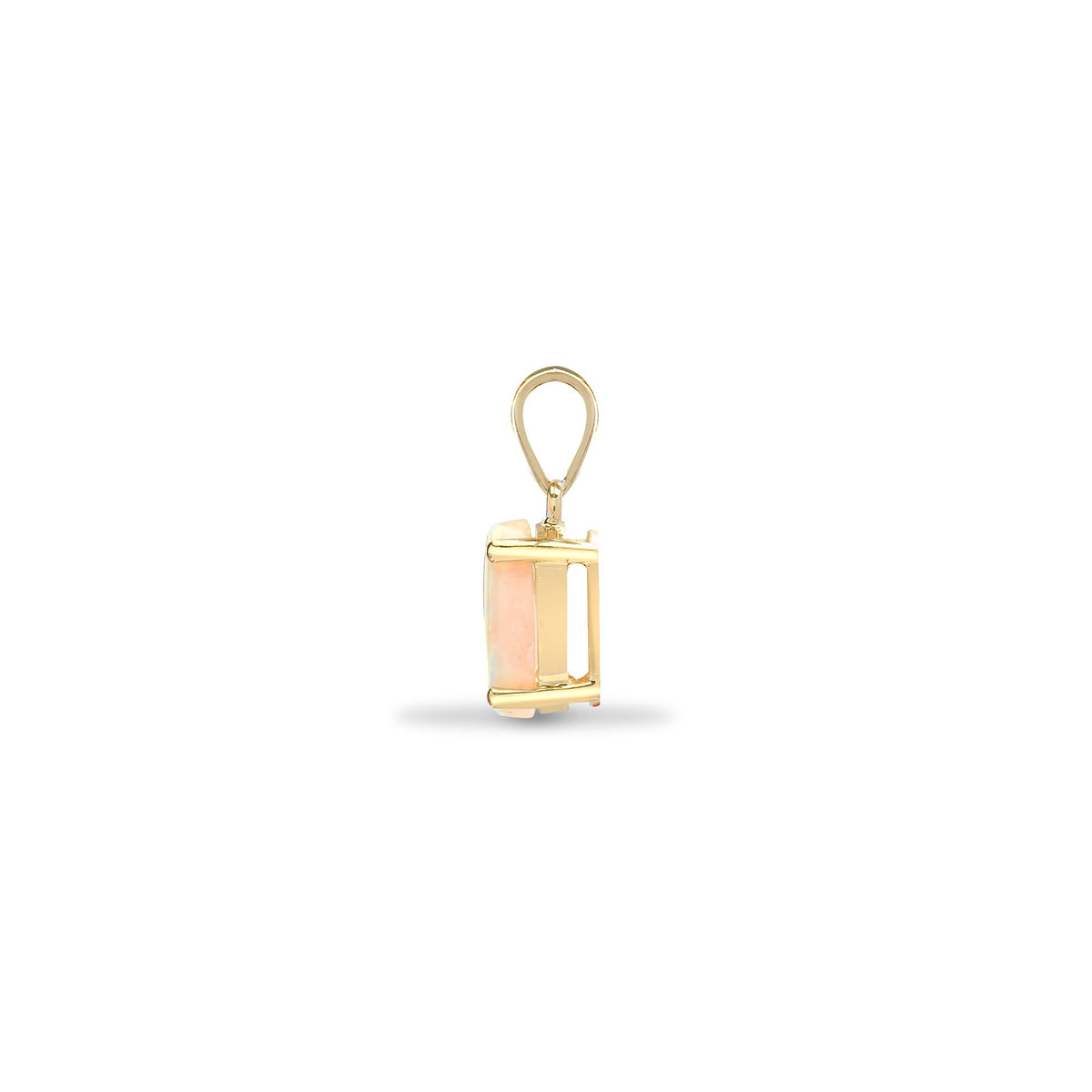 18ct Yellow Gold Opal Pendant – additional view 6
