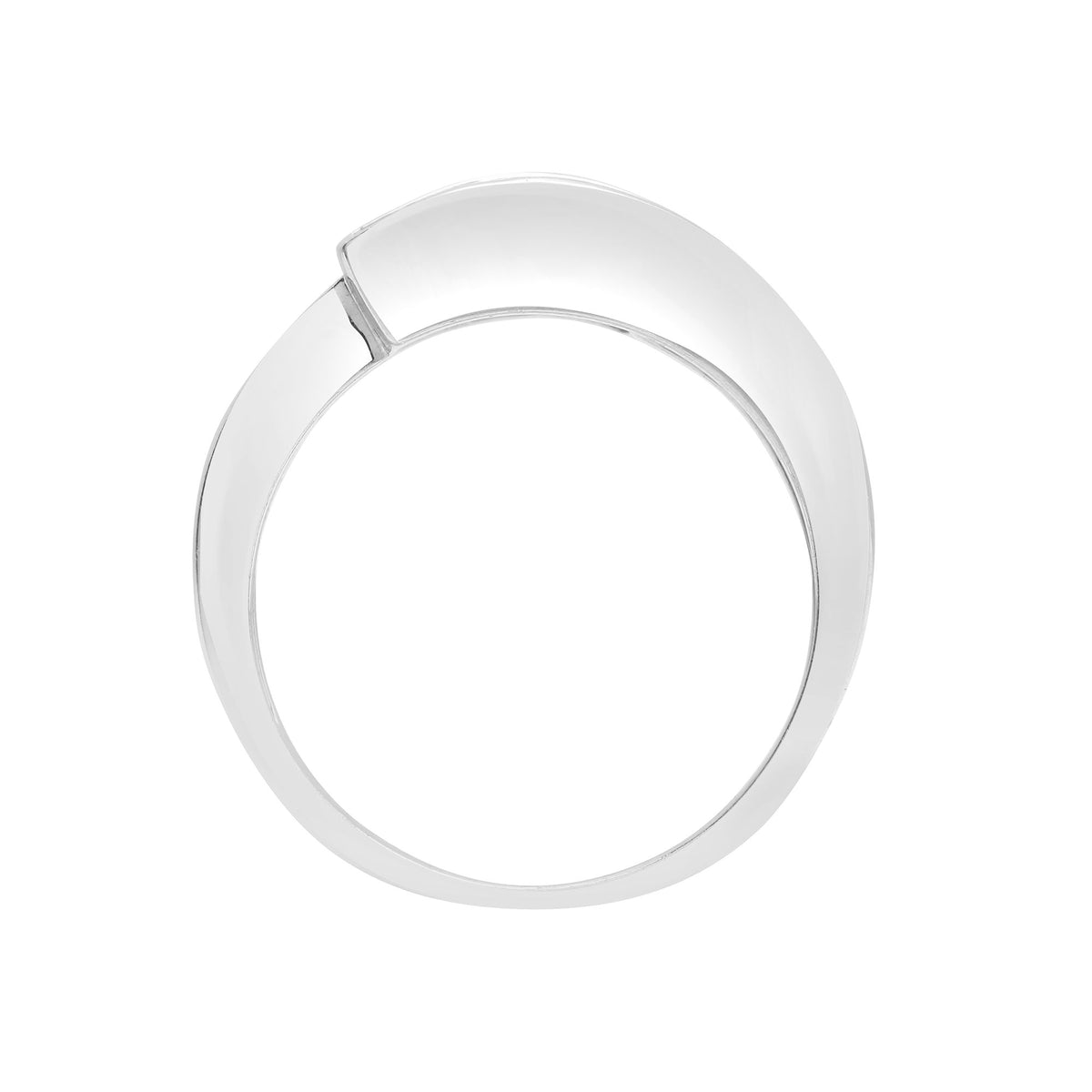 18ct White Gold Natural Diamond Ring (18R624) – detail view