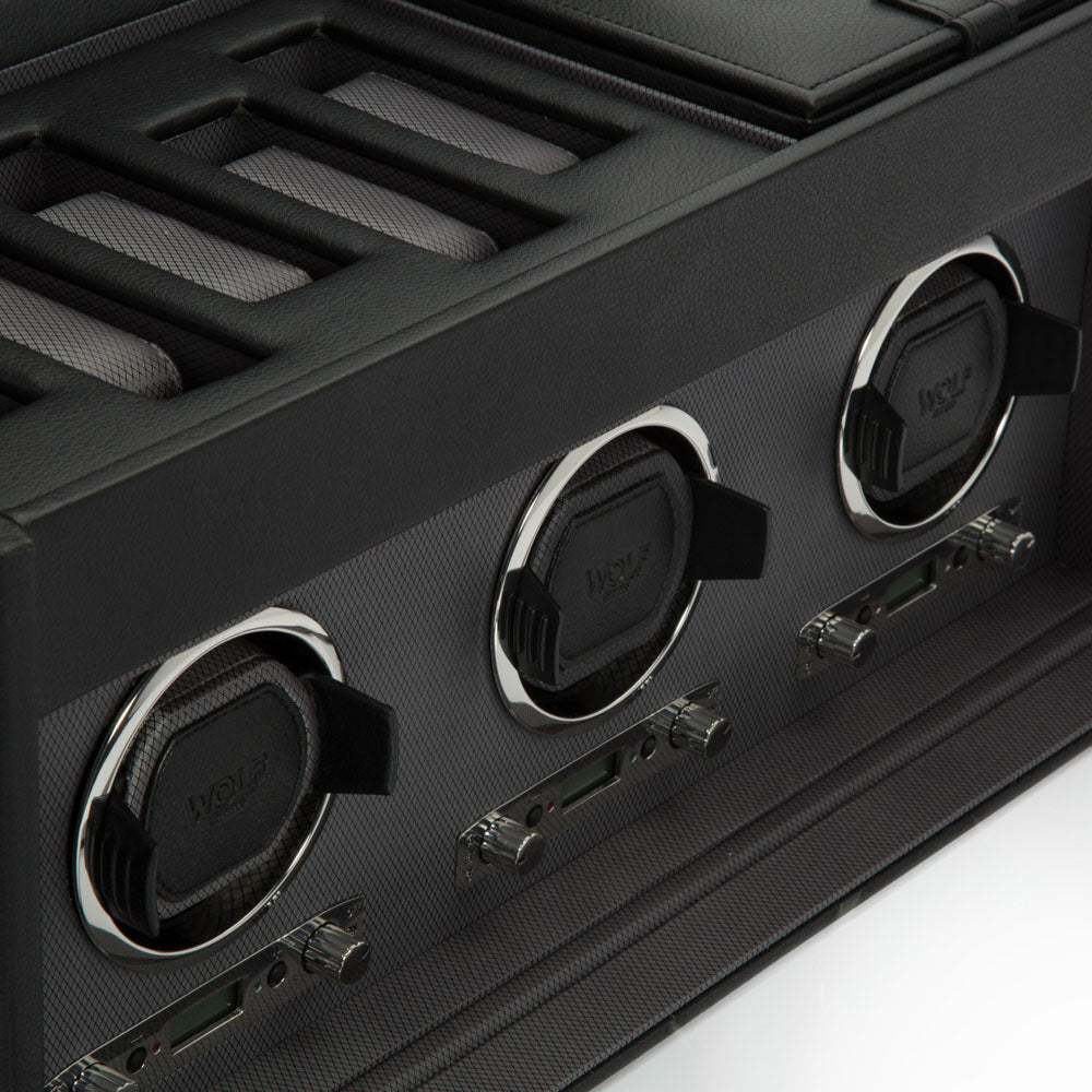 Viceroy Triple Watch Winder with Storage 456302