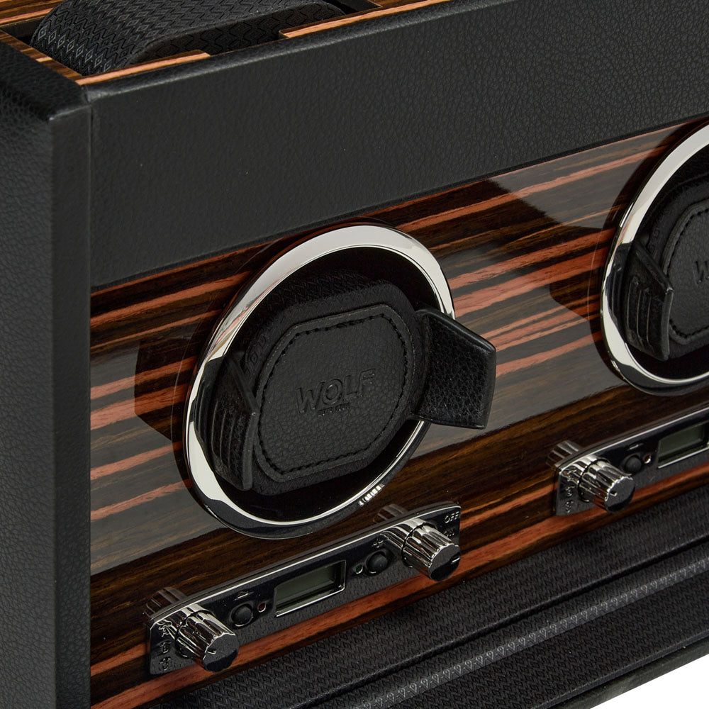 Roadster Double Watch Winder with Storage 457256