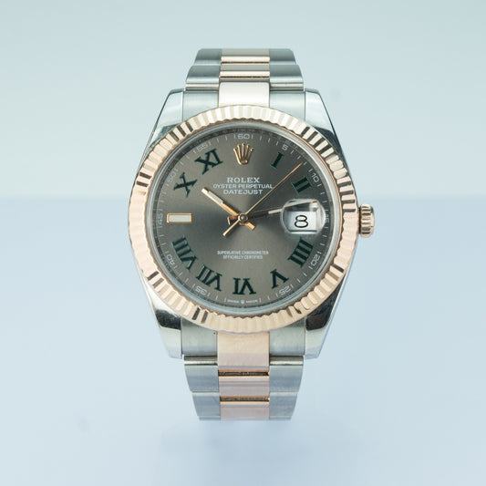 Rolex Datejust 41 126331 Wimbledon Dial Oyster Bracelet 2023