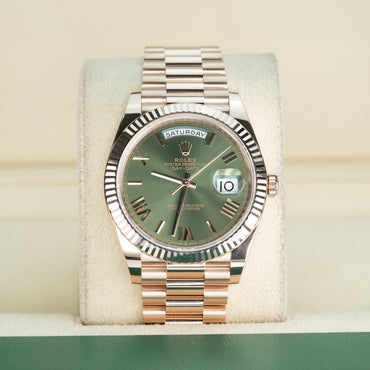 Rolex Day-Date 40 228235 Olive Green Dial 2024