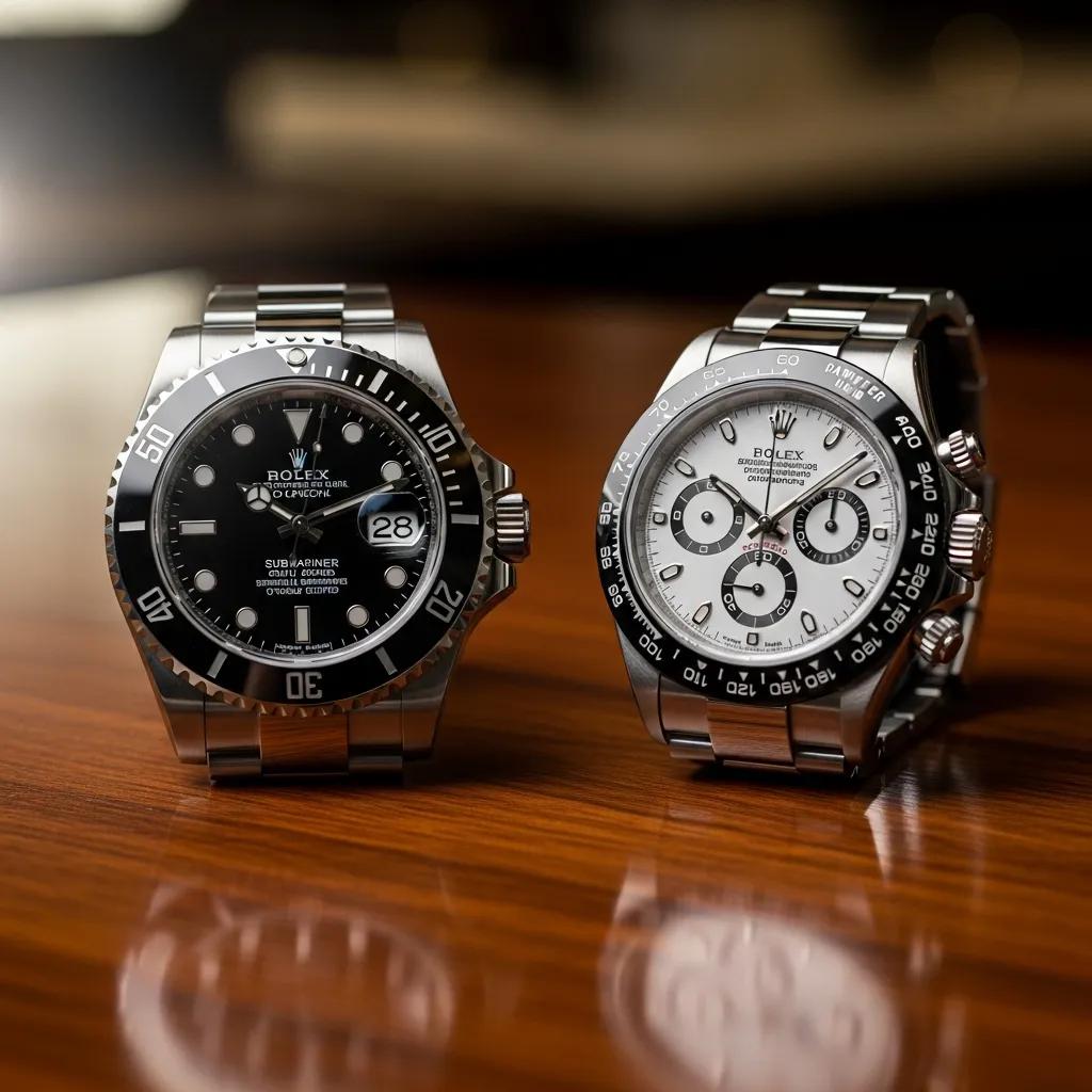 Rolex Submariner and Daytona watches for a London buying and selling guide